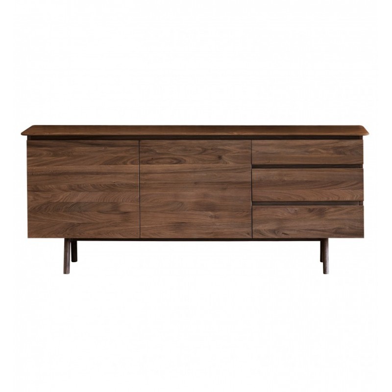 GA Madrid 2 Door / 3 Drawer Sideboard Walnut